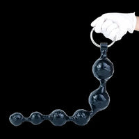 20.08in Super Huge Long Silicone Anal Beads Dildo Role-Play Sex Toy