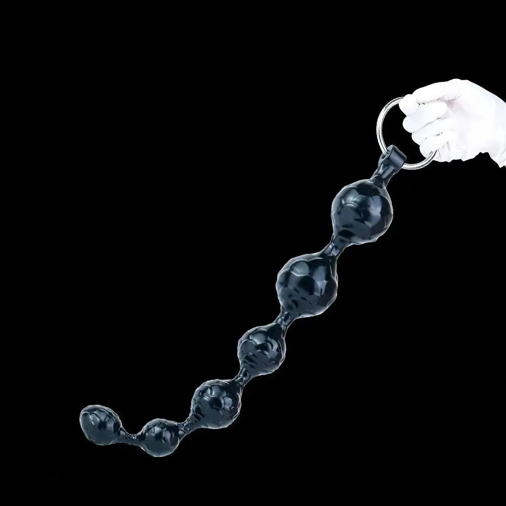 20.08in Super Huge Long Silicone Anal Beads Dildo Role-Play Sex Toy