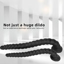 20.47in 26.37in Liquid Silicone Super Long Large Butt Plug Dildo For Fisting