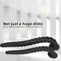 20.47in 26.37in Liquid Silicone Super Long Large Butt Plug Dildo For Fisting