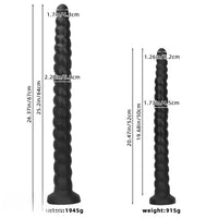 20.47in 26.37in Liquid Silicone Super Long Large Butt Plug Dildo For Fisting