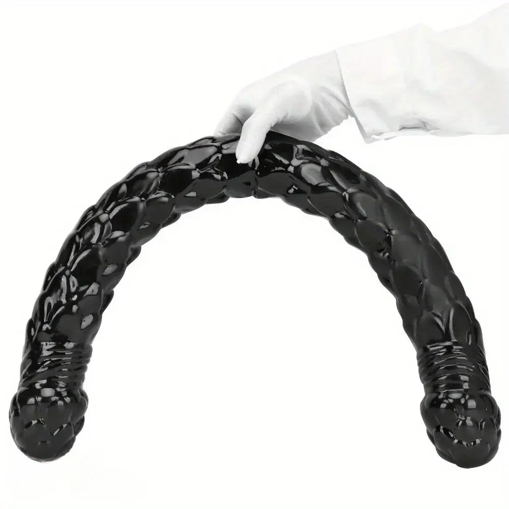 20.47in 27.55in Double-Headed Extra Long Fish Scale Simulation Huge Dildo