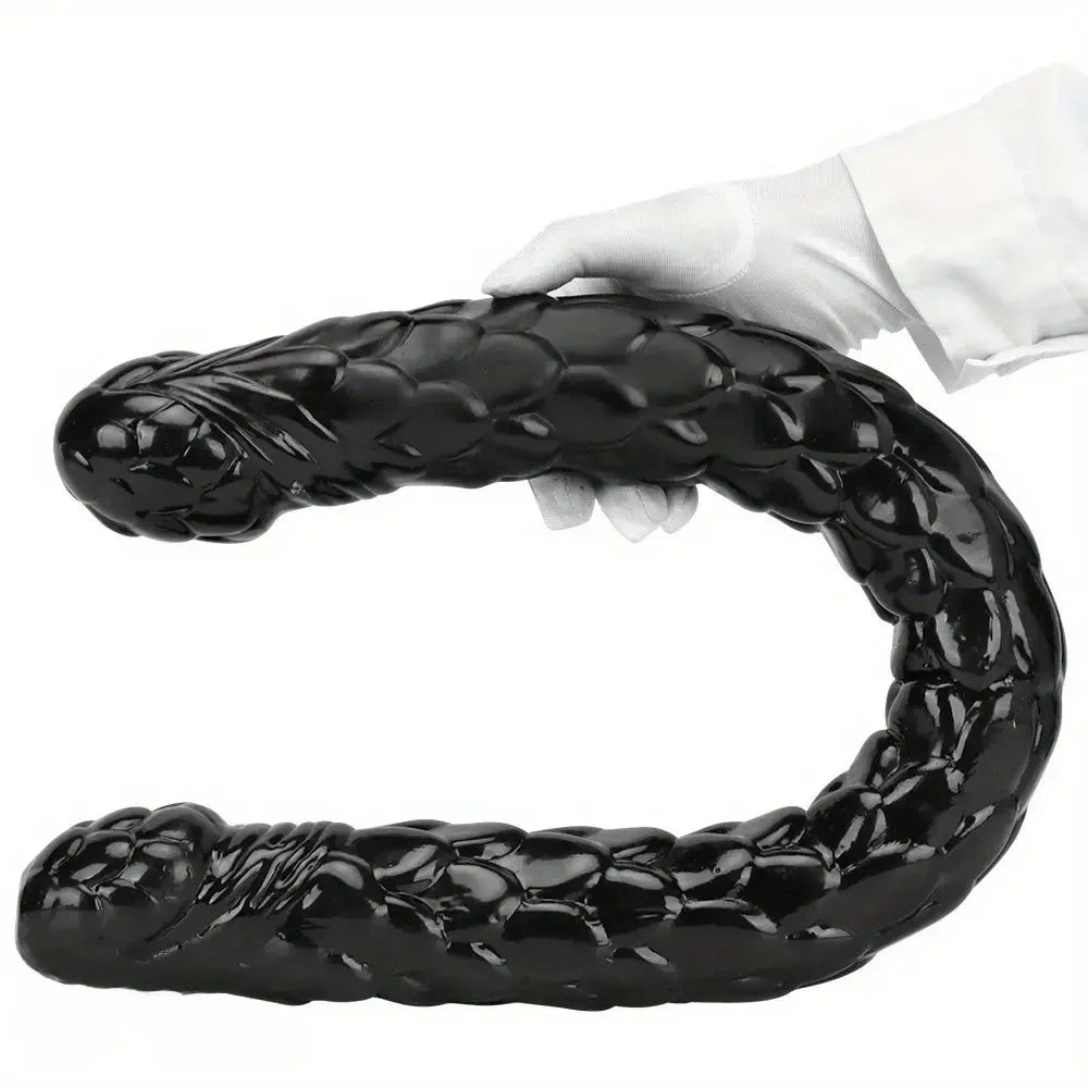 20.47in 27.55in Double-Headed Extra Long Fish Scale Simulation Huge Dildo
