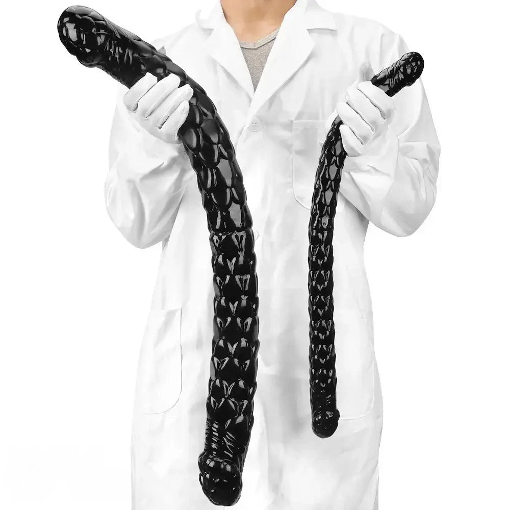 20.47in 27.55in Double-Headed Extra Long Fish Scale Simulation Huge Dildo