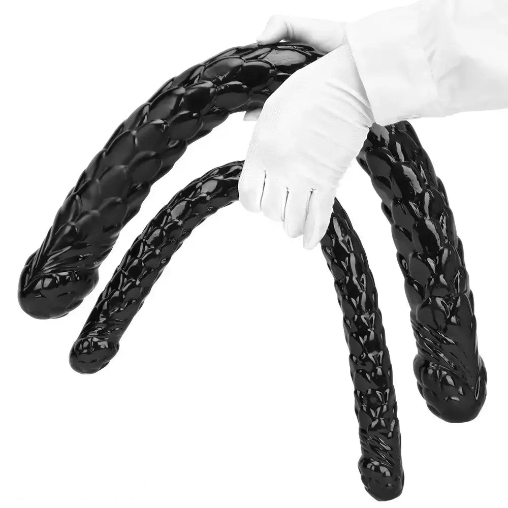 20.47in 27.55in Double-Headed Extra Long Fish Scale Simulation Huge Dildo