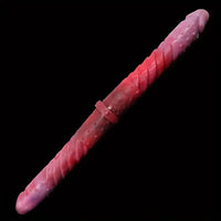 20.87in Dual-Headed Long Phallus Silicone Soft Dildo With Large Bumps