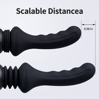Dark Knight - 13.39In Powerful Vibrating Auto Thrusting Dildo Machine