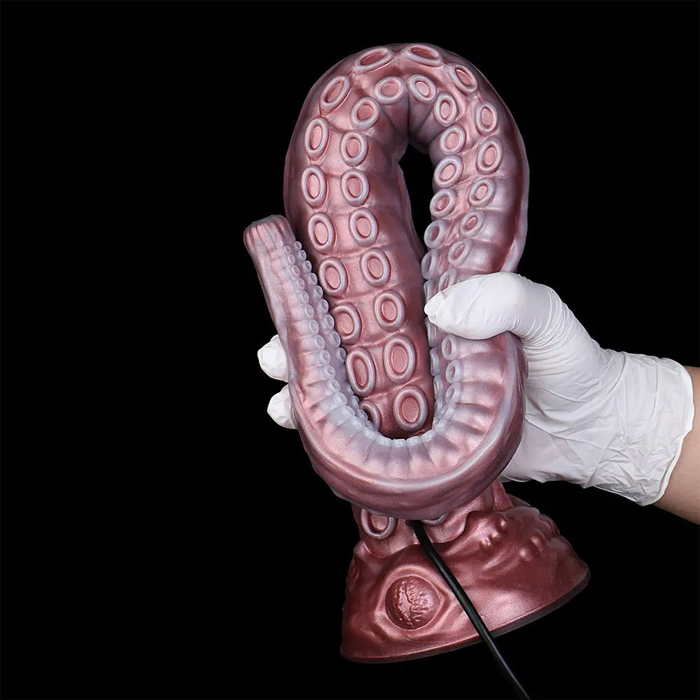 21.25in Deep Sea Endoscopy 3.0MP HD Camera 8 LEDs Huge Tentacle Dildo