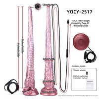 21.25in Deep Sea Endoscopy 3.0MP HD Camera 8 LEDs Huge Tentacle Dildo
