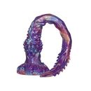 21.25in Ultra Long Deep Anal Wolf Fang Whip Monster Spiked Soft Dildo