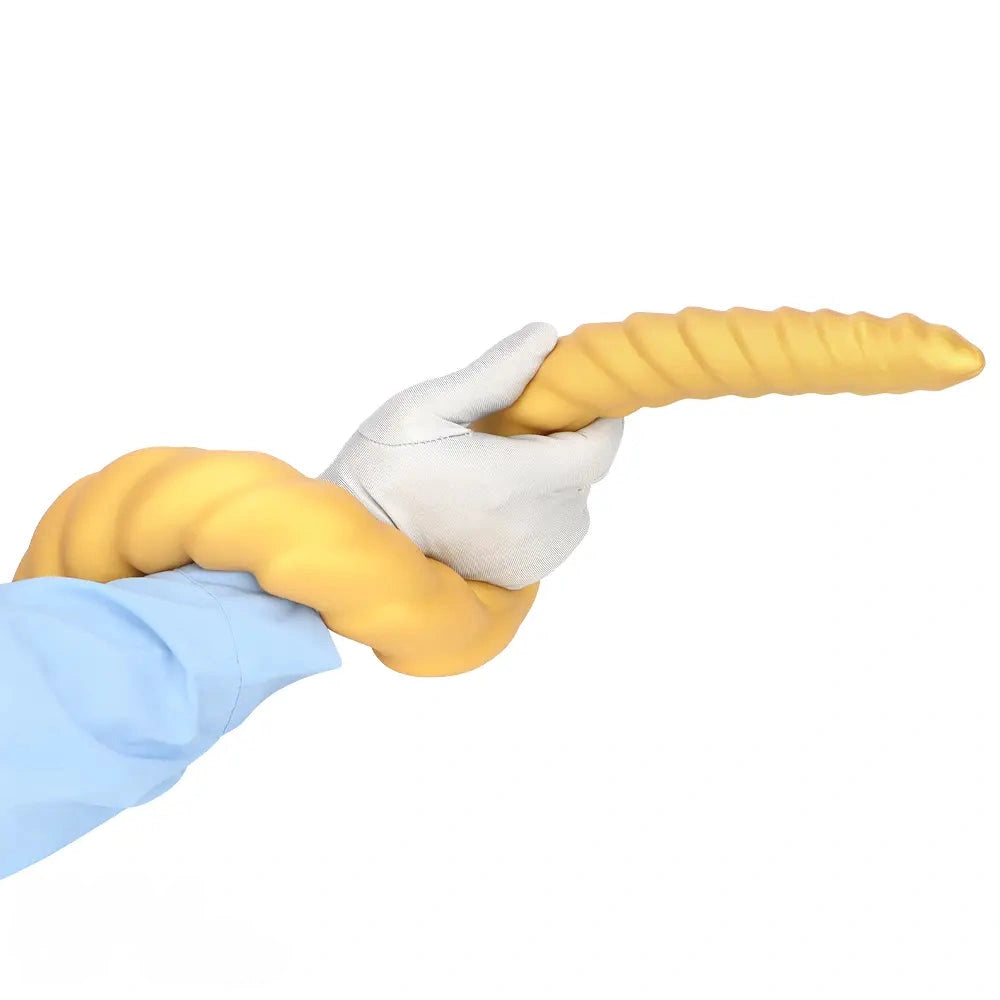 22.04in Liquid Silicone Super Long Texture Anal Plug Large Soft Dildo