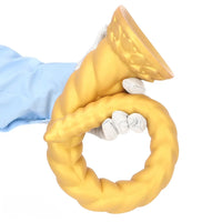 22.04in Liquid Silicone Super Long Texture Anal Plug Large Soft Dildo