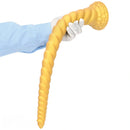 22.04in Liquid Silicone Super Long Texture Anal Plug Large Soft Dildo