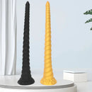 22.04in Liquid Silicone Super Long Texture Anal Plug Large Soft Dildo