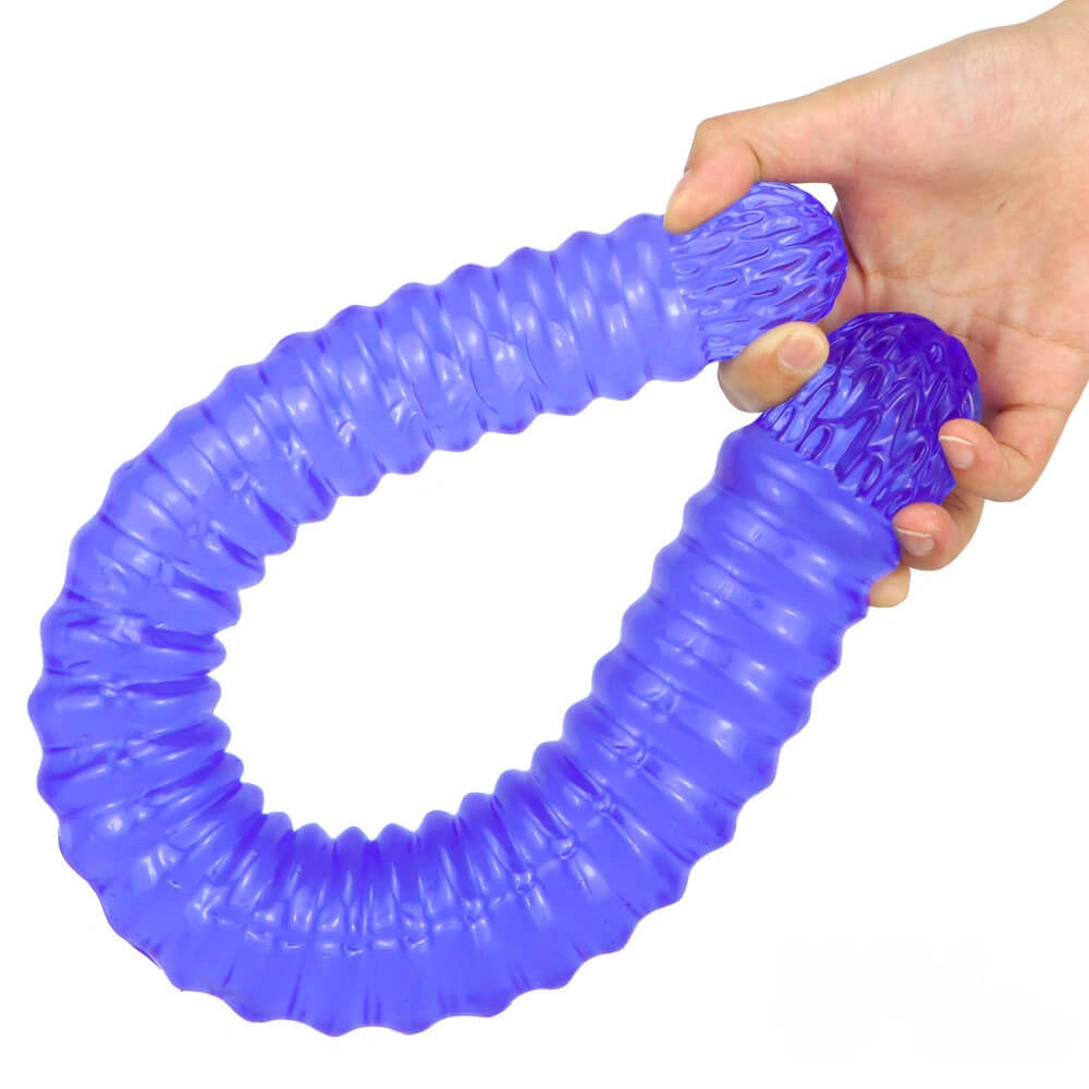 22in Super Long Dual Ended Spiral Thick Dildo Toy For Gay