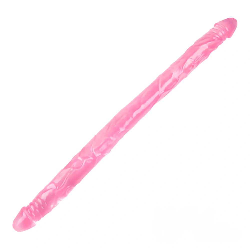 22in Super Long Thick Double Heads Multiple Colors Dildo