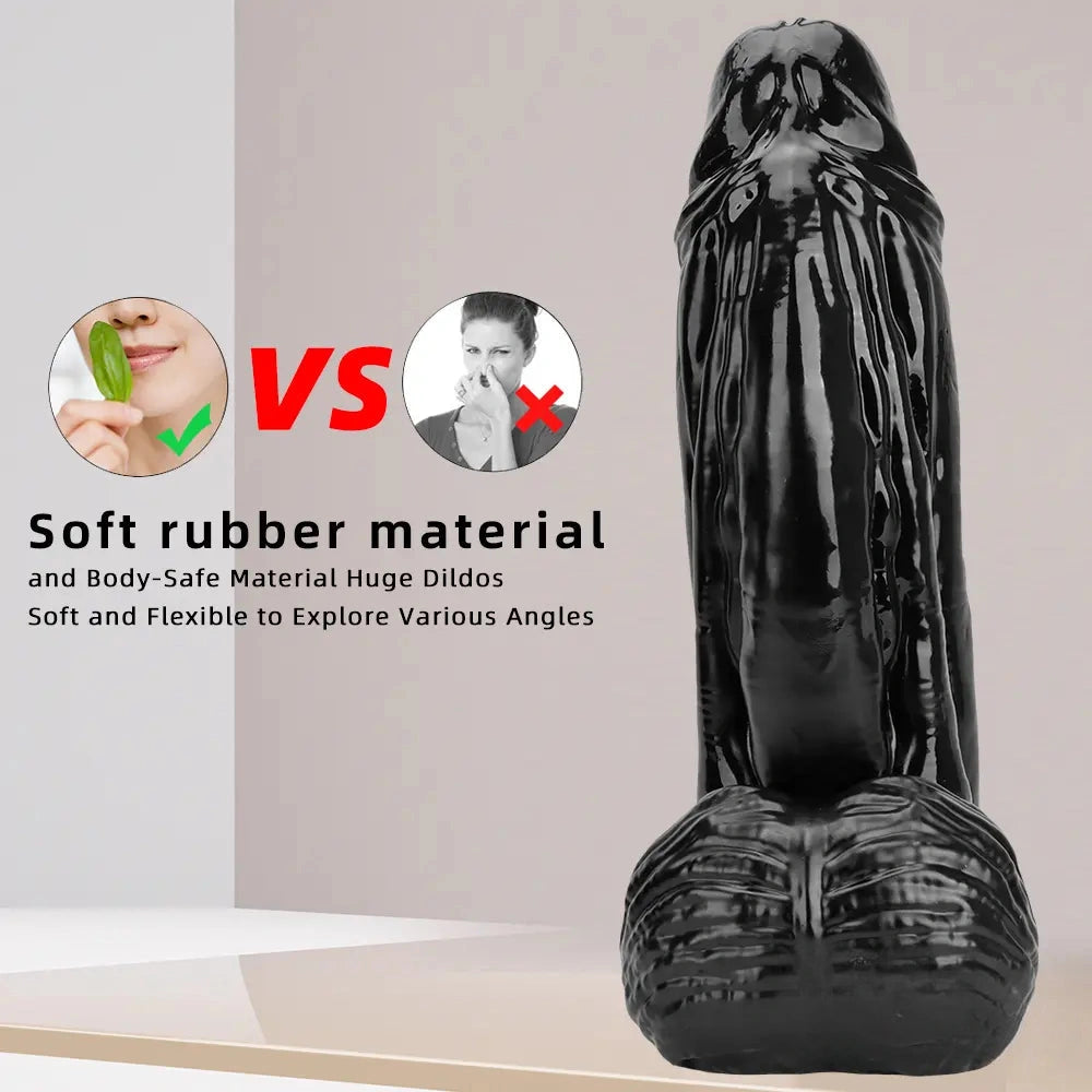 23.22in Realistic Super Long Huge Thick Dildo For Advanced Sex User