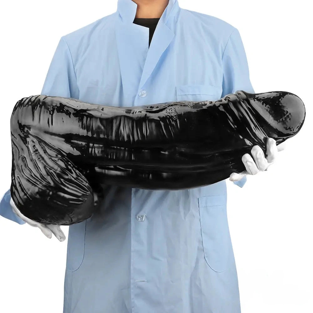 23.22in Realistic Super Long Huge Thick Dildo For Advanced Sex User