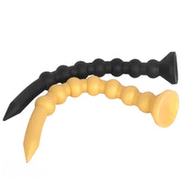 23.62in Soft SM Seven Beads Expansion Long Deep Huge Anal Plug Dildo