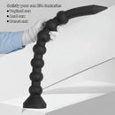23.62in Soft SM Seven Beads Expansion Long Deep Huge Anal Plug Dildo