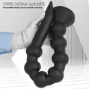 23.62in Soft SM Seven Beads Expansion Long Deep Huge Anal Plug Dildo