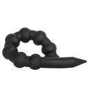 23.62in Soft SM Seven Beads Expansion Long Deep Huge Anal Plug Dildo