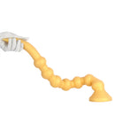 23.62in Soft SM Seven Beads Expansion Long Deep Huge Anal Plug Dildo