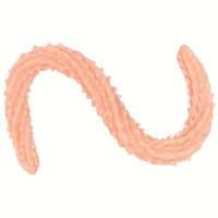 24.02in Wolf Tooth Spiked Dual Ended Long Huge Dildo For Men Women