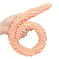 24.02in Wolf Tooth Spiked Dual Ended Long Huge Dildo For Men Women