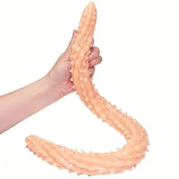 24.02in Wolf Tooth Spiked Dual Ended Long Huge Dildo For Men Women