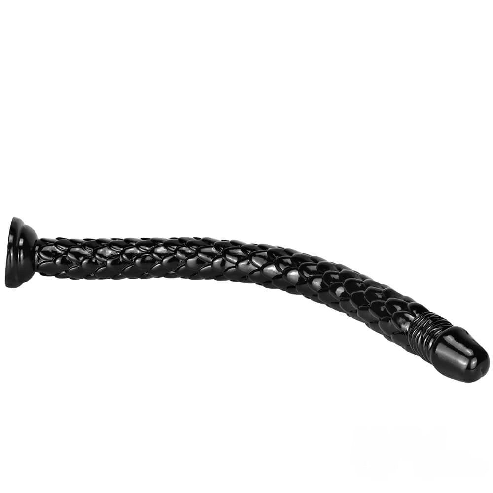 24.4in Extra Long Penis Big Black Dildo For Anal Sex Orgasm Toy