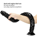 24.4in Extra Long Penis Big Black Dildo For Anal Sex Orgasm Toy