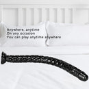 24.4in Extra Long Penis Big Black Dildo For Anal Sex Orgasm Toy