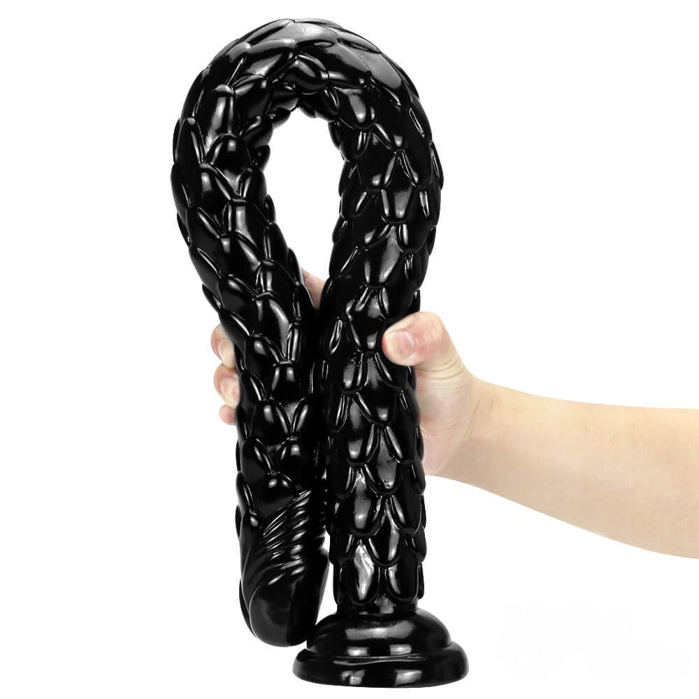 24.4in Extra Long Penis Big Black Dildo For Anal Sex Orgasm Toy