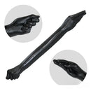 25.59in Fantasy PVC Cock Huge Long Black Hand Fist Dildo