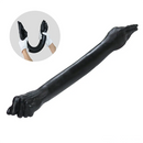 25.59in Fantasy PVC Cock Huge Long Black Hand Fist Dildo
