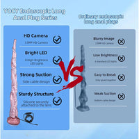 25in Tentacle Huge Long HD Camera Dildo Silicone Adult Toy Climax Device
