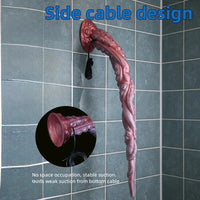 25in Tentacle Huge Long HD Camera Dildo Silicone Adult Toy Climax Device