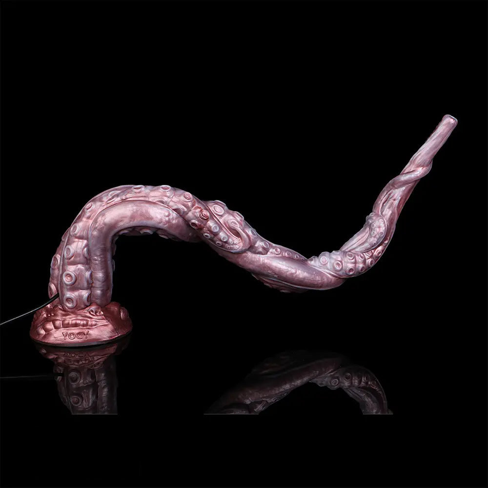 25in Tentacle Huge Long HD Camera Dildo Silicone Adult Toy Climax Device