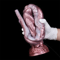 25in Tentacle Huge Long HD Camera Dildo Silicone Adult Toy Climax Device