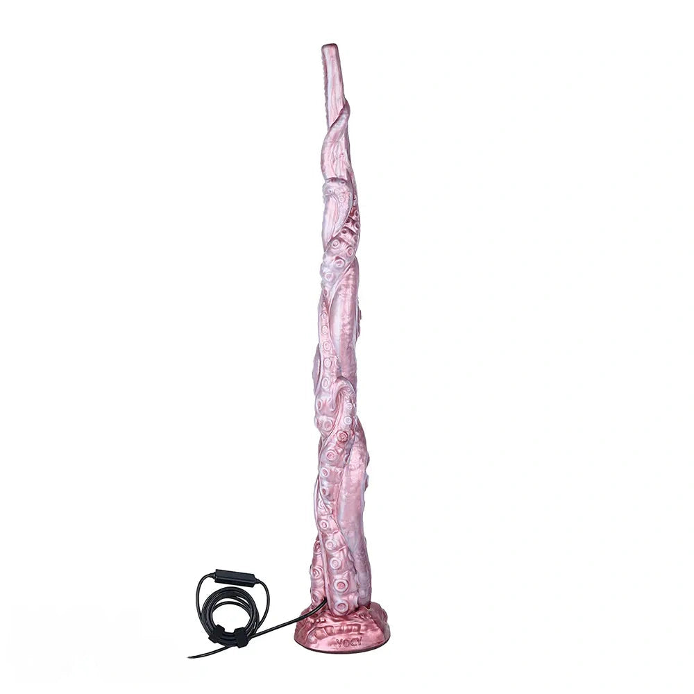 25in Tentacle Huge Long HD Camera Dildo Silicone Adult Toy Climax Device