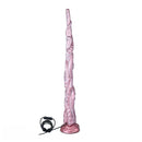 25in Tentacle Huge Long HD Camera Dildo Silicone Adult Toy Climax Device