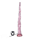 25in Tentacle Huge Long HD Camera Dildo Silicone Adult Toy Climax Device