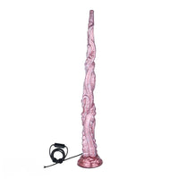 25in Tentacle Huge Long HD Camera Dildo Silicone Adult Toy Climax Device