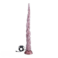 25in Tentacle Huge Long HD Camera Dildo Silicone Adult Toy Climax Device