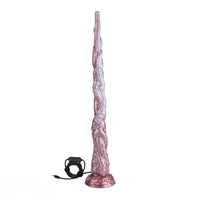 25in Tentacle Huge Long HD Camera Dildo Silicone Adult Toy Climax Device