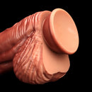 26.18in Realistic Super Long Huge Thick Soft Fat Dildo For Anus Vagina
