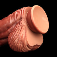 26.18in Realistic Super Long Huge Thick Soft Fat Dildo For Anus Vagina