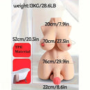 28.6lb Shemale Sex Doll Torso With Realistic Dildo Breasts Realistic Lover