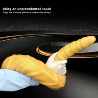 29.34in Extra Long Large Silicone Thread Soft Dildo Masturbator For Female